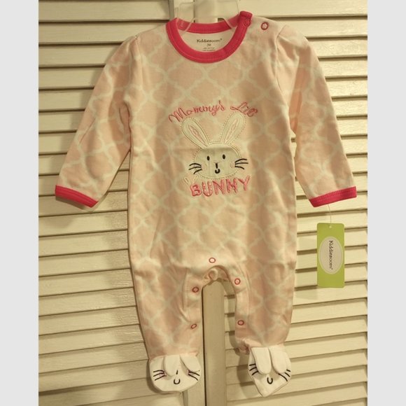 New with Tags Kiddiezoom Mommy's Lil' Bunny Easter Onesie, Size 3M - Picture 1 of 5